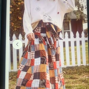 The Great Highlands Patchwork skirt size 1 EUC